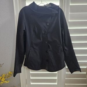 Nau Black Coat Size M